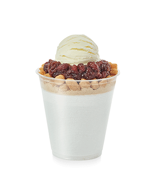 인절미통팥 컵빙수